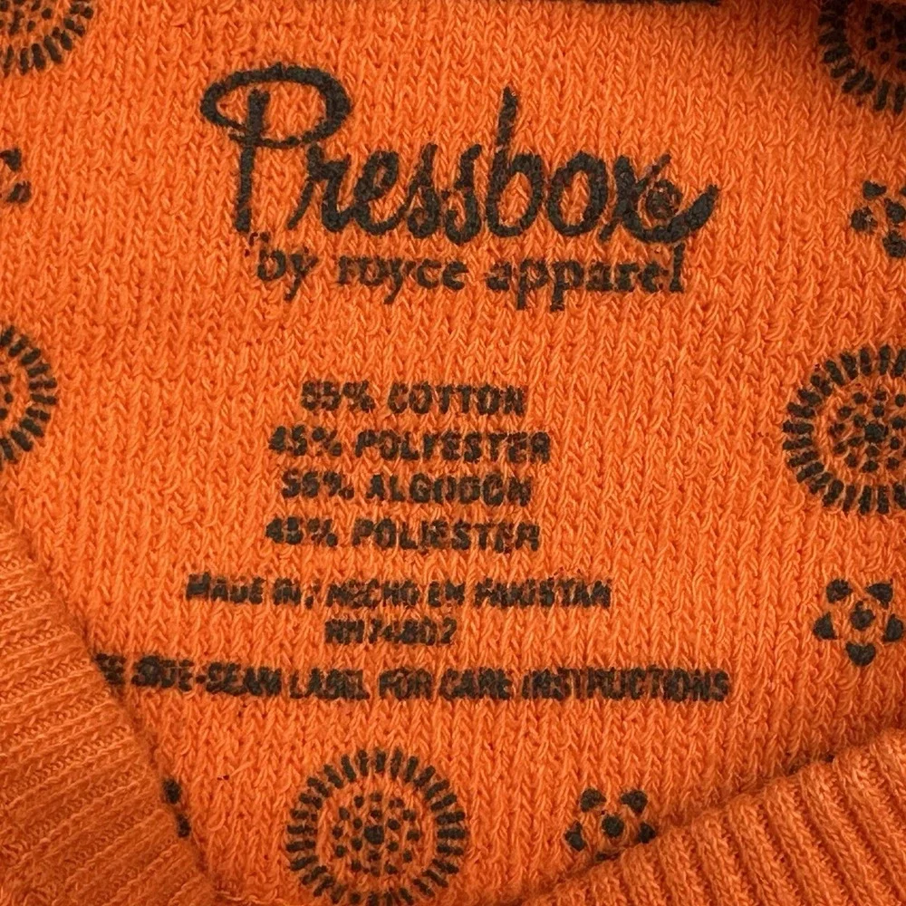 Pressbox 65F65SS5 Womens Medium Clemson University Tigers Crewneck Sweatshirt